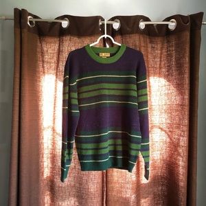 Vintage Sun River Knit Crewneck Sweater